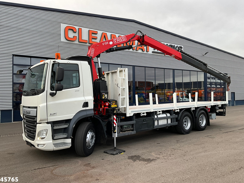 DAF FAS CF 410 Euro 6 Fassi 13 Tonmeter laadkraan - Camion cu macara: Foto 1 DAF FAS CF 410 Euro 6 Fassi 13 Tonmeter laadkraan - Camion cu macara: Foto 1