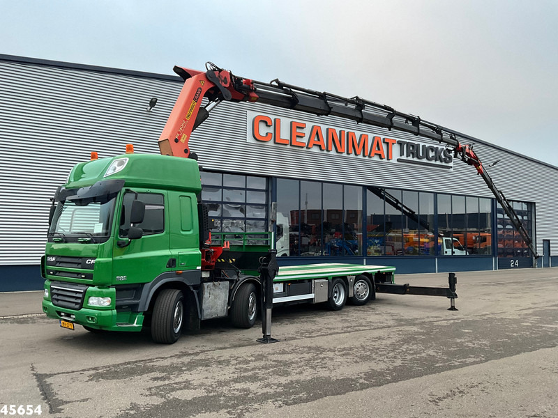 DAF FAX 85 CF 410 Euro 5 Palfinger 74 Tonmeter laadkraan + Fly-Jib! - Camion cu macara: Foto 1 DAF FAX 85 CF 410 Euro 5 Palfinger 74 Tonmeter laadkraan + Fly-Jib! - Camion cu macara: Foto 1