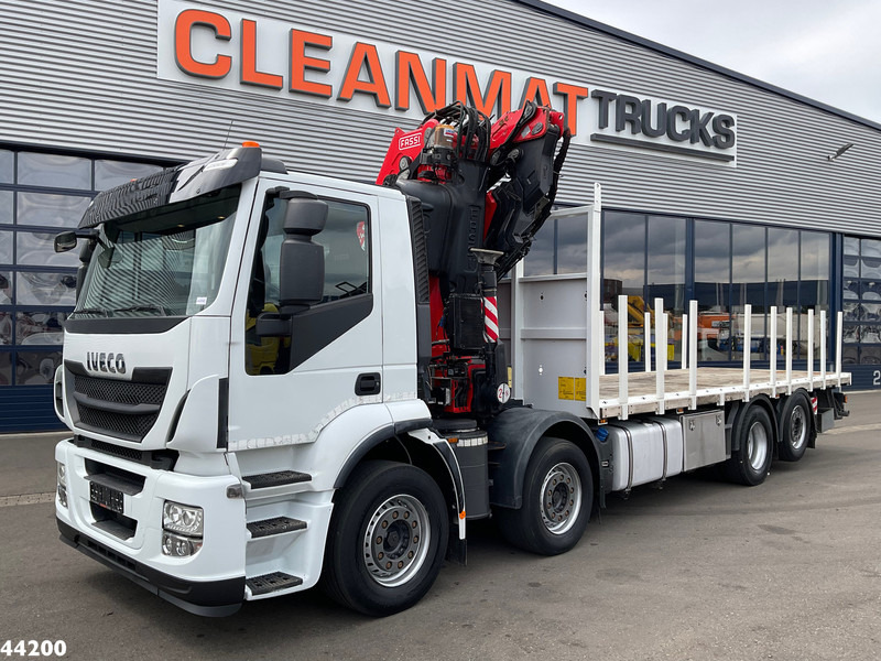 Iveco Stralis AD320S46Y Euro 6 Fassi 45 Tonmeter laadkraan + Fly-Jib - Camion cu macara: Foto 2 Iveco Stralis AD320S46Y Euro 6 Fassi 45 Tonmeter laadkraan + Fly-Jib - Camion cu macara: Foto 2