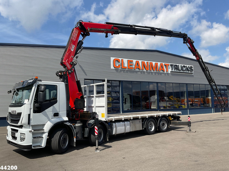 Iveco Stralis AD320S46Y Euro 6 Fassi 45 Tonmeter laadkraan + Fly-Jib - Camion cu macara: Foto 1 Iveco Stralis AD320S46Y Euro 6 Fassi 45 Tonmeter laadkraan + Fly-Jib - Camion cu macara: Foto 1