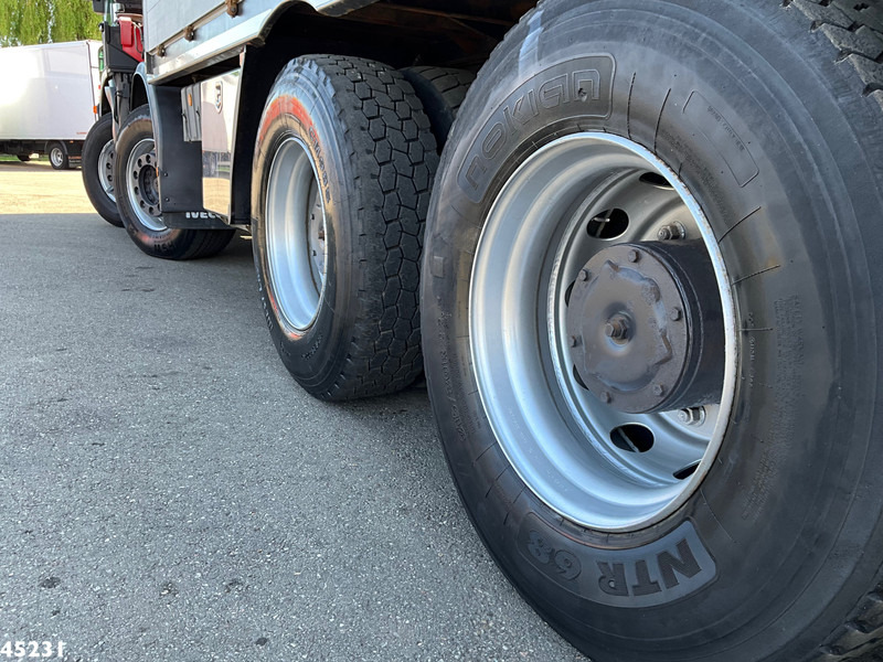 Camion cu macara Iveco Trakker AD410T41 Fassi 80 Tonmeter laadkraan + Fly-Jib Just 80.441 Km!: Foto 10