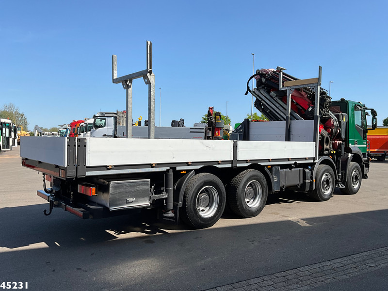 Camion cu macara Iveco Trakker AD410T41 Fassi 80 Tonmeter laadkraan + Fly-Jib Just 80.441 Km!: Foto 8