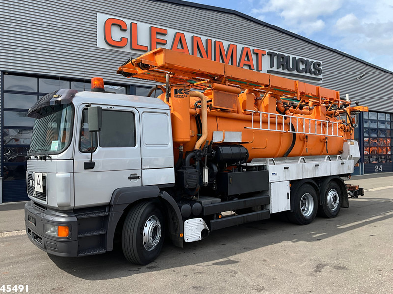 MAN 26.400 Kroll 14.5m³ kolkenzuiger Euro 2 Manual Gearbox - Maşină pentru vidanjări: Foto 1 MAN 26.400 Kroll 14.5m³ kolkenzuiger Euro 2 Manual Gearbox - Maşină pentru vidanjări: Foto 1