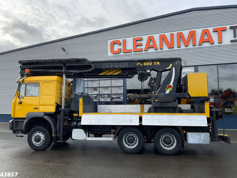 MAN F2000 6x6 Full Steel Manual Palfinger 68 Meter Dachdecker kran Just 54.133 km! - Camion cu macara: Foto 4 MAN F2000 6x6 Full Steel Manual Palfinger 68 Meter Dachdecker kran Just 54.133 km! - Camion cu macara: Foto 4
