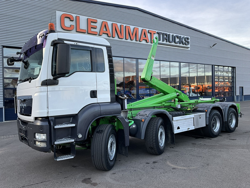 MAN TGA 41.440 8x4 Full Steel AJK 26 Ton Haakarmsysteem - Camion cu cârlig: Foto 1 MAN TGA 41.440 8x4 Full Steel AJK 26 Ton Haakarmsysteem - Camion cu cârlig: Foto 1