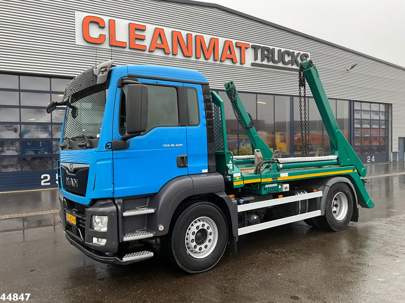 MAN TGS 18.420 Euro 6 Retarder VDL 13 Ton portaalarmsysteem - Camion container de gunoi: Foto 1 MAN TGS 18.420 Euro 6 Retarder VDL 13 Ton portaalarmsysteem - Camion container de gunoi: Foto 1
