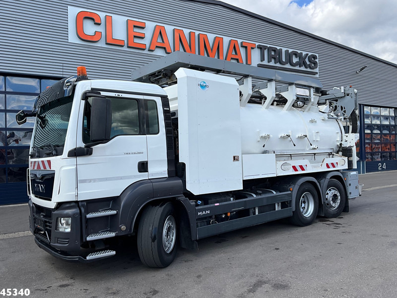 MAN TGS 26.360 Euro 6 Rivard 17m³ Combi Just 185.767 km! - Maşină pentru vidanjări: Foto 3 MAN TGS 26.360 Euro 6 Rivard 17m³ Combi Just 185.767 km! - Maşină pentru vidanjări: Foto 3