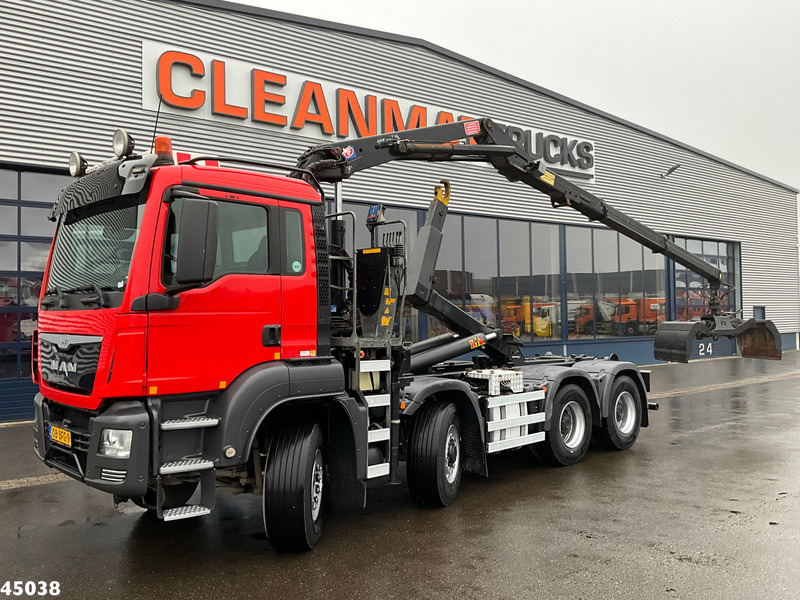 MAN TGS 35.400 8x6 Euro 6 HMF 16 Tonmeter Z-kraan - Camion cu cârlig, Camion cu macara: Foto 1 MAN TGS 35.400 8x6 Euro 6 HMF 16 Tonmeter Z-kraan - Camion cu cârlig, Camion cu macara: Foto 1