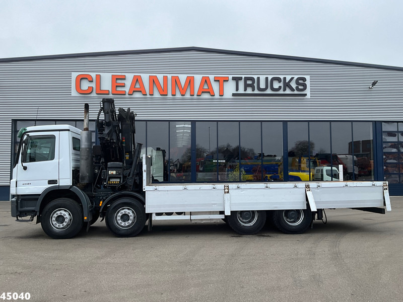 Mercedes-Benz Actros 4141 8x4 manual Hiab 32 Tonmeter laadkraan + Fly-jib - Camion cu macara: Foto 4 Mercedes-Benz Actros 4141 8x4 manual Hiab 32 Tonmeter laadkraan + Fly-jib - Camion cu macara: Foto 4