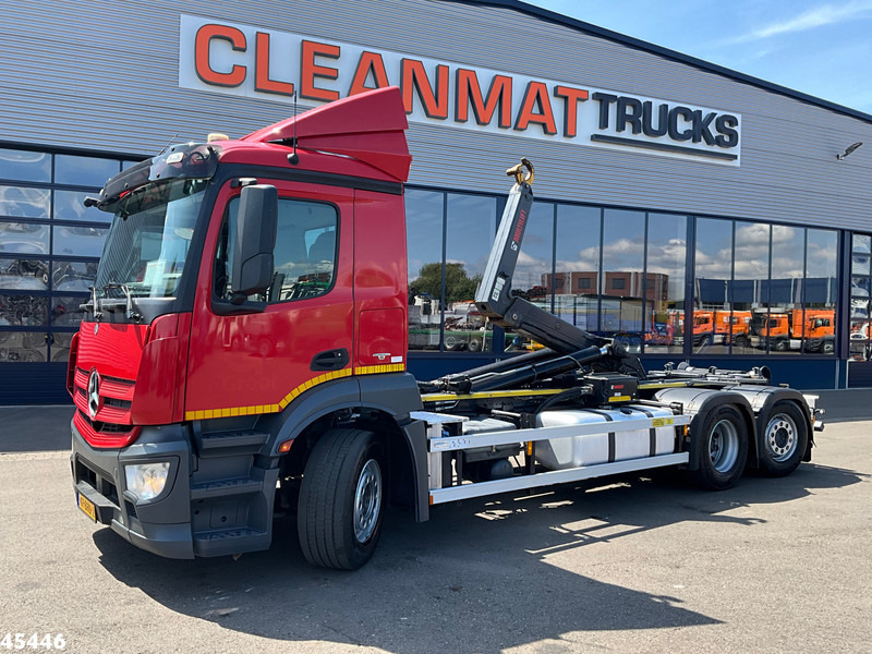 Mercedes-Benz Antos 2543 Euro 6 Multilift 26 Ton haakarmsysteem - Camion cu cârlig: Foto 1 Mercedes-Benz Antos 2543 Euro 6 Multilift 26 Ton haakarmsysteem - Camion cu cârlig: Foto 1