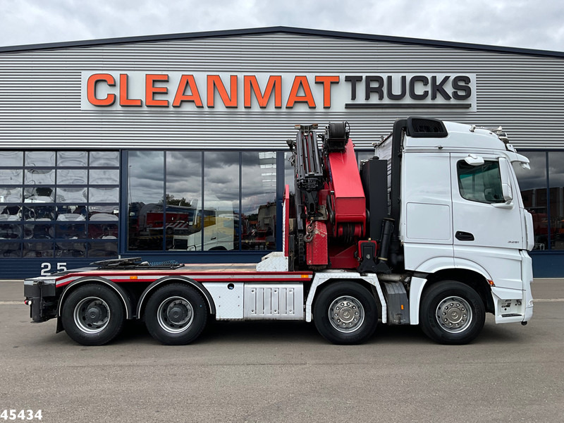 Mercedes-Benz Arocs 3251 8x4 Euro 6 Retarder HMF 85 Tonmeter laadkraan Fly-Jib - Camion cu macara: Foto 3 Mercedes-Benz Arocs 3251 8x4 Euro 6 Retarder HMF 85 Tonmeter laadkraan Fly-Jib - Camion cu macara: Foto 3