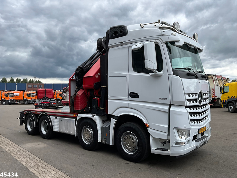 Mercedes-Benz Arocs 3251 8x4 Euro 6 Retarder HMF 85 Tonmeter laadkraan Fly-Jib - Camion cu macara: Foto 4 Mercedes-Benz Arocs 3251 8x4 Euro 6 Retarder HMF 85 Tonmeter laadkraan Fly-Jib - Camion cu macara: Foto 4