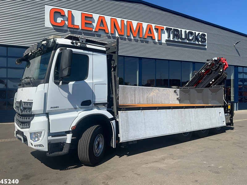 Mercedes-Benz Arocs 3251 8x4 Euro 6 Retarder Palfinger 34 Tonmeter laadkraan + Fly-Jib 2 zijdige kipper Just 146.766 km! - Camion basculantă, Camion cu macara: Foto 3 Mercedes-Benz Arocs 3251 8x4 Euro 6 Retarder Palfinger 34 Tonmeter laadkraan + Fly-Jib 2 zijdige kipper Just 146.766 km! - Camion basculantă, Camion cu macara: Foto 3