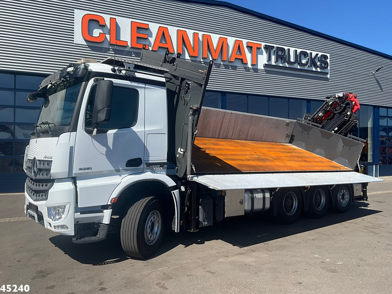 Mercedes-Benz Arocs 3251 8x4 Euro 6 Retarder Palfinger 34 Tonmeter laadkraan + Fly-Jib Just 146.766 km! - Camion cu macara: Foto 2 Mercedes-Benz Arocs 3251 8x4 Euro 6 Retarder Palfinger 34 Tonmeter laadkraan + Fly-Jib Just 146.766 km! - Camion cu macara: Foto 2