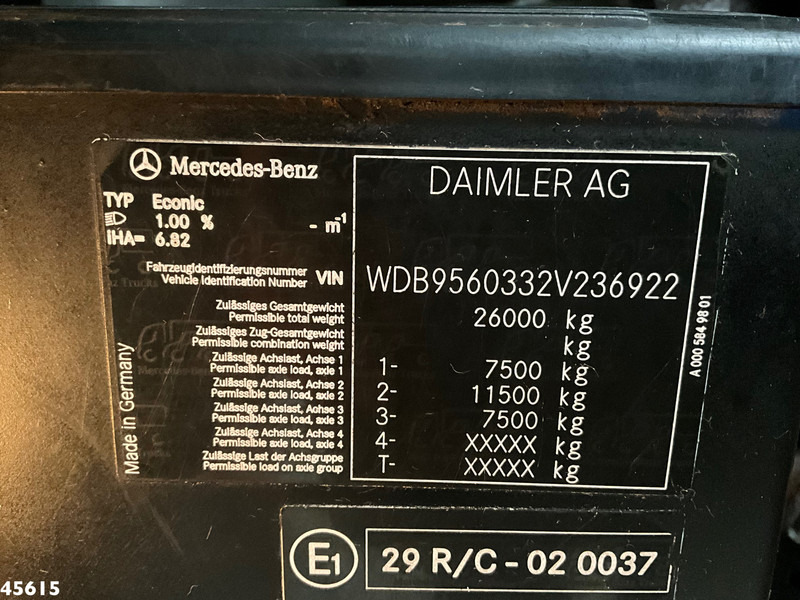 Autogunoiere Mercedes-Benz Econic 2630 RHD Euro 6 Geesink 22m³ Just 160.227 km!: Foto 19