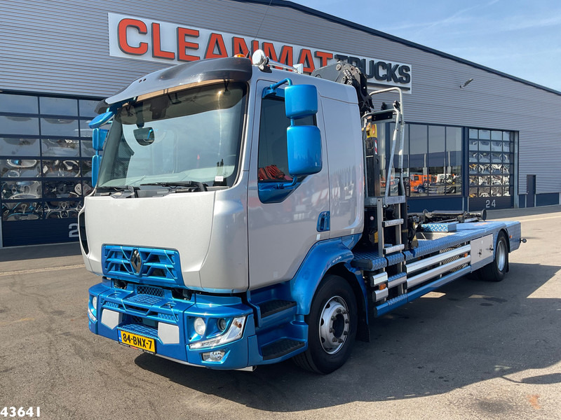 Renault D 240 Euro 6 HMF 10 Tonmeter laadkraan Just 66.850 km! - Camion cu cârlig, Camion cu macara: Foto 2 Renault D 240 Euro 6 HMF 10 Tonmeter laadkraan Just 66.850 km! - Camion cu cârlig, Camion cu macara: Foto 2