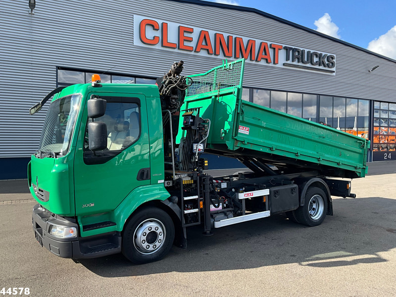 Renault Midlum 300.12 Manual Hiab 8 Tonmeter laadkraan Just 81.549 km! - Camion basculantă, Camion cu macara: Foto 2 Renault Midlum 300.12 Manual Hiab 8 Tonmeter laadkraan Just 81.549 km! - Camion basculantă, Camion cu macara: Foto 2