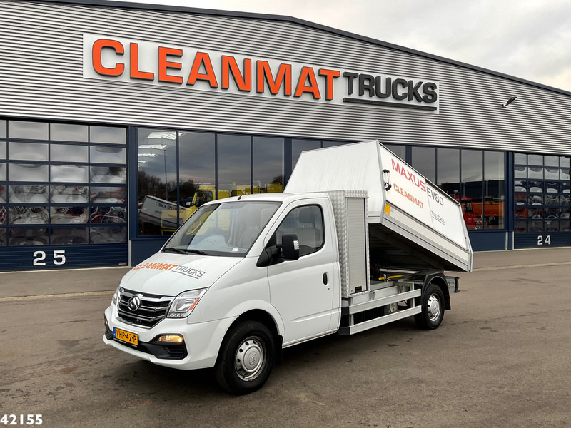 SAIC Maxus EV80 LWB Veegvuilkipper 100% elektrisch - Autogunoiere: Foto 1 SAIC Maxus EV80 LWB Veegvuilkipper 100% elektrisch - Autogunoiere: Foto 1