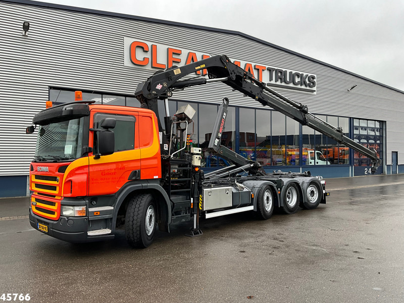 Scania G 380 8x2 Hiab 21 Tonmeter laadkraan - Camion cu cârlig, Camion cu macara: Foto 1 Scania G 380 8x2 Hiab 21 Tonmeter laadkraan - Camion cu cârlig, Camion cu macara: Foto 1