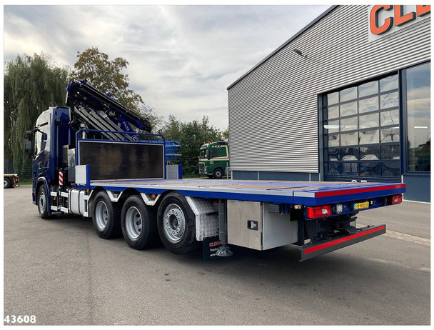 Scania G 450 8x4 Fassi 45 Tonmeter laadkraan + Fly-Jib Just 151.350 km! - Camion cu macara: Foto 4 Scania G 450 8x4 Fassi 45 Tonmeter laadkraan + Fly-Jib Just 151.350 km! - Camion cu macara: Foto 4