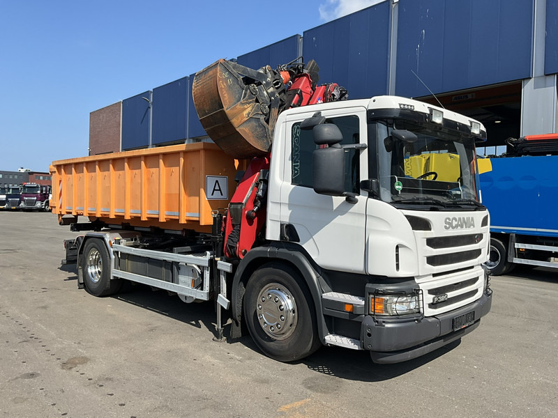 Scania P 320 HMF 12 Tonmeter Z-kraan + Kipper 11m³ - Camion basculantă, Camion cu macara: Foto 5 Scania P 320 HMF 12 Tonmeter Z-kraan + Kipper 11m³ - Camion basculantă, Camion cu macara: Foto 5