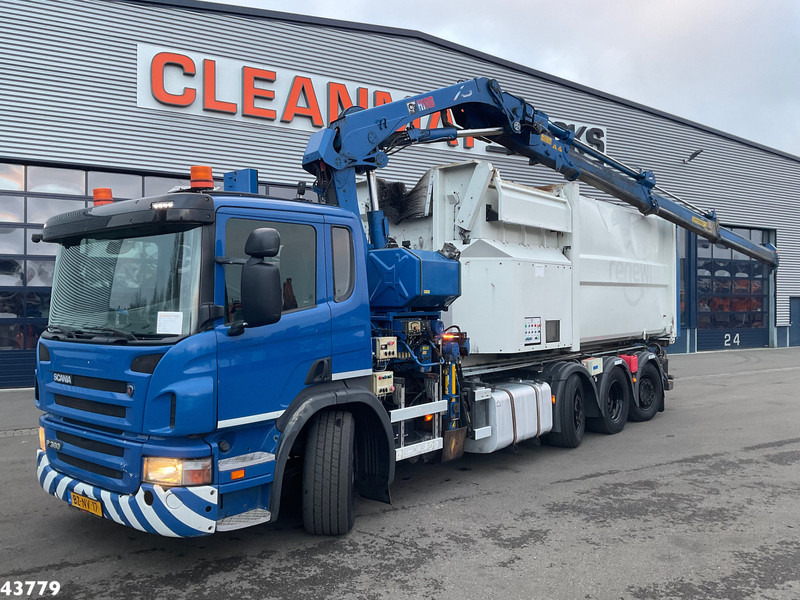 Scania P 360 8x2 Hiab 21 Tonmeter laadkraan - Camion cu cârlig, Camion cu macara: Foto 1 Scania P 360 8x2 Hiab 21 Tonmeter laadkraan - Camion cu cârlig, Camion cu macara: Foto 1