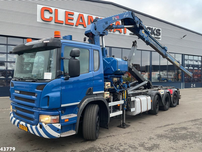 Scania P 360 8x2 Hiab 21 Tonmeter laadkraan - Camion cu cârlig, Camion cu macara: Foto 1 Scania P 360 8x2 Hiab 21 Tonmeter laadkraan - Camion cu cârlig, Camion cu macara: Foto 1