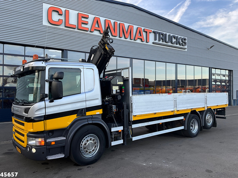 Scania P 360 Atlas 16 Tonmeter laadkraan - Camion cu macara: Foto 2 Scania P 360 Atlas 16 Tonmeter laadkraan - Camion cu macara: Foto 2