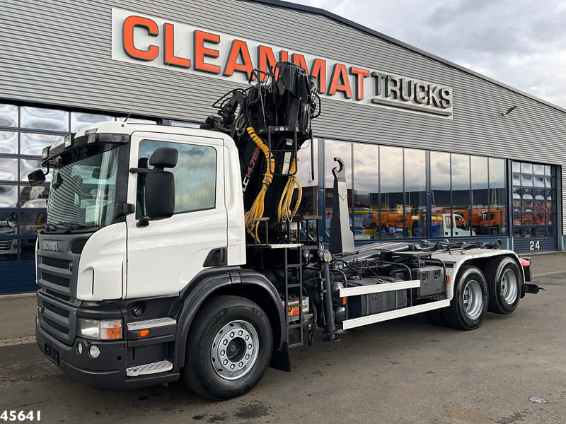 Scania P 380 Terex 14 Tonmeter laadkraan met Poliepgrijper! - Camion cu cârlig, Camion cu macara: Foto 2 Scania P 380 Terex 14 Tonmeter laadkraan met Poliepgrijper! - Camion cu cârlig, Camion cu macara: Foto 2