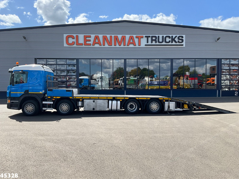 Scania P 410 8x2 Euro 6 Retarder Autotransporter met hydraulische oprijrampen - Camion transport auto: Foto 3 Scania P 410 8x2 Euro 6 Retarder Autotransporter met hydraulische oprijrampen - Camion transport auto: Foto 3