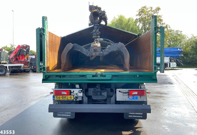 Scania P 410 8x4 Euro 6 HMF 18 Tonmeter laadkraan - Camion basculantă, Camion cu macara: Foto 3 Scania P 410 8x4 Euro 6 HMF 18 Tonmeter laadkraan - Camion basculantă, Camion cu macara: Foto 3