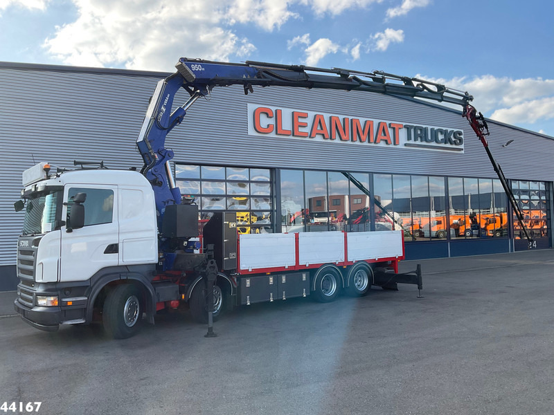 Scania R 480 Amco Veba 95 Tonmeter laadkraan + Fly-Jib - Camion cu macara: Foto 1 Scania R 480 Amco Veba 95 Tonmeter laadkraan + Fly-Jib - Camion cu macara: Foto 1