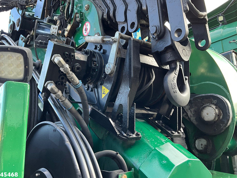 Camion cu macara Scania R 490 8x4 Euro 6 Effer 140 Tonmeter laadkraan + Fly-Jib Just 283.508 km: Foto 12