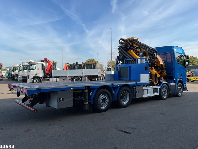 Scania R 540 Euro 6 Effer 100 Tonmeter laadkraan + Fly-Jib Just 39.720 km! - Camion cu macara: Foto 4 Scania R 540 Euro 6 Effer 100 Tonmeter laadkraan + Fly-Jib Just 39.720 km! - Camion cu macara: Foto 4