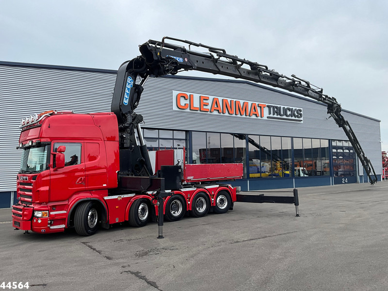 Scania R 620 10x4 V8 Retarder Effer 175 Tonmeter laadkraan + Fly-Jib Just 170.527 km! - Camion cu macara: Foto 1 Scania R 620 10x4 V8 Retarder Effer 175 Tonmeter laadkraan + Fly-Jib Just 170.527 km! - Camion cu macara: Foto 1