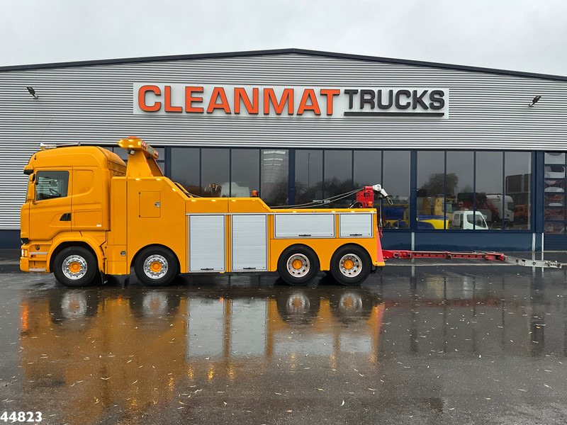 Scania R730 V8 8x4 Euro 6 Retarder Recovery truck Just 17.951 km! - Maşină de tractare: Foto 4 Scania R730 V8 8x4 Euro 6 Retarder Recovery truck Just 17.951 km! - Maşină de tractare: Foto 4