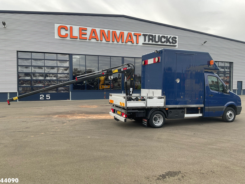 Volkswagen Crafter Servicewagen Hiab 1,3 Tonmeter laadkraan Just 123.645 Km! - Camion cu macara: Foto 1 Volkswagen Crafter Servicewagen Hiab 1,3 Tonmeter laadkraan Just 123.645 Km! - Camion cu macara: Foto 1