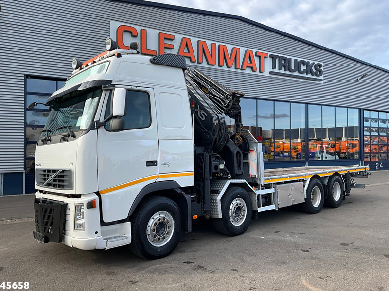 Volvo FH 480 8x4 Retarder Hiab 80 Tonmeter laadkraan + Fly-Jib! - Camion cu macara: Foto 2 Volvo FH 480 8x4 Retarder Hiab 80 Tonmeter laadkraan + Fly-Jib! - Camion cu macara: Foto 2