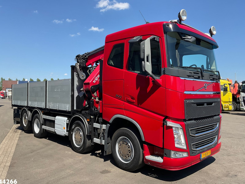 Volvo FH 500 8x2 Euro 6 HMF 32 Tonmeter laadkraan + Fly-Jib - Camion cu macara: Foto 4 Volvo FH 500 8x2 Euro 6 HMF 32 Tonmeter laadkraan + Fly-Jib - Camion cu macara: Foto 4