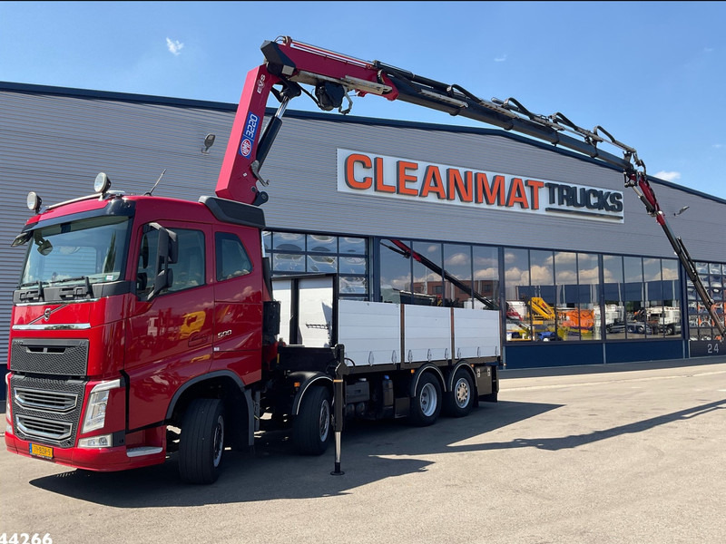 Volvo FH 500 8x2 Euro 6 HMF 32 Tonmeter laadkraan + Fly-Jib - Camion cu macara: Foto 1 Volvo FH 500 8x2 Euro 6 HMF 32 Tonmeter laadkraan + Fly-Jib - Camion cu macara: Foto 1