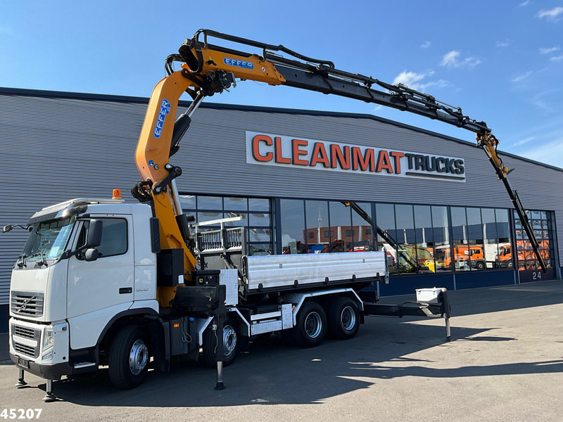 Volvo FH 500 8x4 Effer 65 Tonmeter laadkraan + Fly-Jib - Camion basculantă, Camion cu macara: Foto 2 Volvo FH 500 8x4 Effer 65 Tonmeter laadkraan + Fly-Jib - Camion basculantă, Camion cu macara: Foto 2