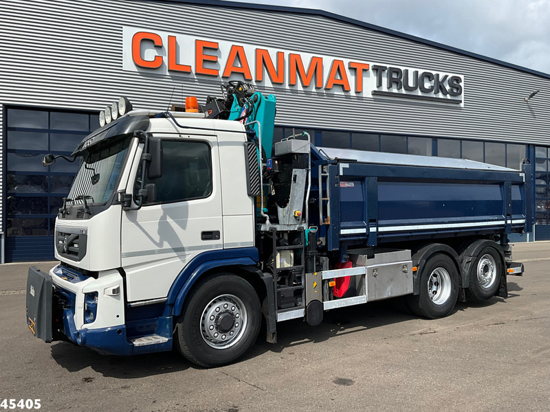 Volvo FM 330 6x2/6x4 Hydrodrive HMF 16 Tonmeter Z-kraan - Camion basculantă, Camion cu macara: Foto 3 Volvo FM 330 6x2/6x4 Hydrodrive HMF 16 Tonmeter Z-kraan - Camion basculantă, Camion cu macara: Foto 3