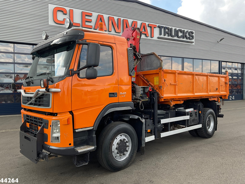 Volvo FM 340 4x4 Palfinger 10 Tonmeter laadkraan Manual Full steel - Camion basculantă, Camion cu macara: Foto 2 Volvo FM 340 4x4 Palfinger 10 Tonmeter laadkraan Manual Full steel - Camion basculantă, Camion cu macara: Foto 2