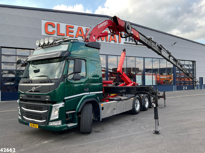 Volvo FM 460 8x4 TRIDEM Euro 6 32 Tonmeter laadkraan - Camion cu cârlig, Camion cu macara: Foto 1 Volvo FM 460 8x4 TRIDEM Euro 6 32 Tonmeter laadkraan - Camion cu cârlig, Camion cu macara: Foto 1
