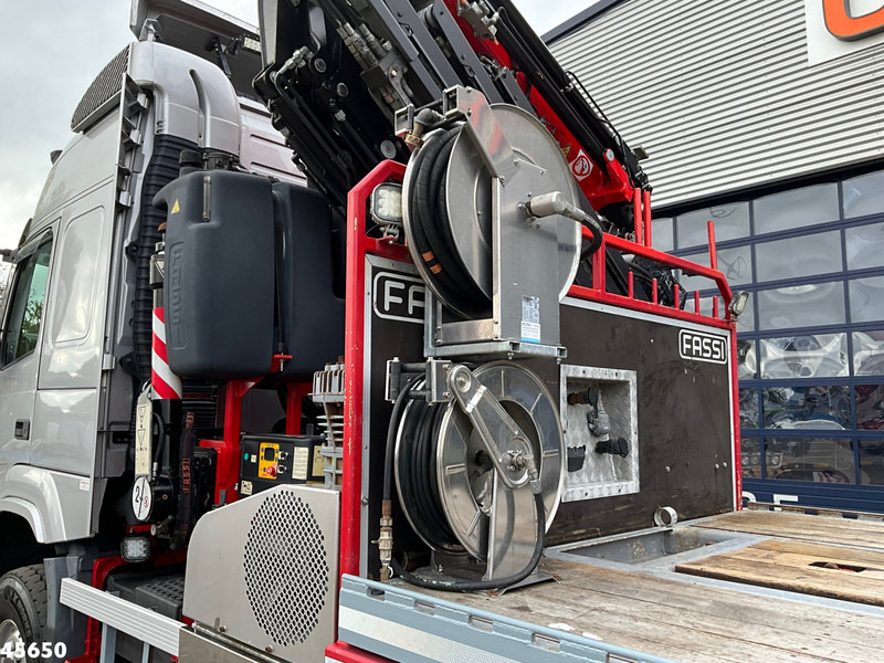 Volvo FMX 500 4x4 Fassi 31 Tonmeter laadkraan + Fly-Jib + Jumbo 2-assige aanhangwagen - Camion cu macara: Foto 5 Volvo FMX 500 4x4 Fassi 31 Tonmeter laadkraan + Fly-Jib + Jumbo 2-assige aanhangwagen - Camion cu macara: Foto 5