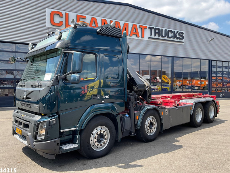 Volvo FMX 540 8x4 Euro 6 Hiab 28 Tonmeter laadkraan - Camion cu sistem de cablu, Camion cu macara: Foto 4 Volvo FMX 540 8x4 Euro 6 Hiab 28 Tonmeter laadkraan - Camion cu sistem de cablu, Camion cu macara: Foto 4
