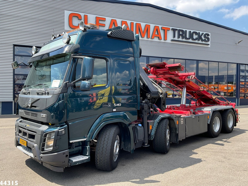 Volvo FMX 540 8x4 Euro 6 Hiab 28 Tonmeter laadkraan - Camion cu sistem de cablu, Camion cu macara: Foto 2 Volvo FMX 540 8x4 Euro 6 Hiab 28 Tonmeter laadkraan - Camion cu sistem de cablu, Camion cu macara: Foto 2
