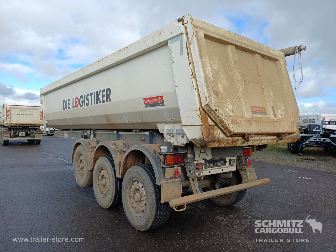 LANGENDORF Auflieger Kipper Stahlrundmulde 24m³ - Semiremorcă basculantă: Foto 5 LANGENDORF Auflieger Kipper Stahlrundmulde 24m³ - Semiremorcă basculantă: Foto 5