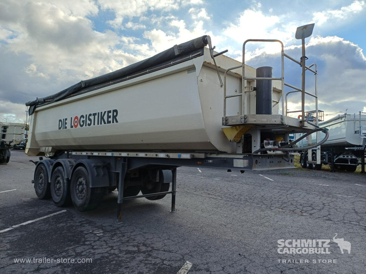 LANGENDORF Auflieger Kipper Stahlrundmulde 24m³ - Semiremorcă basculantă: Foto 1 LANGENDORF Auflieger Kipper Stahlrundmulde 24m³ - Semiremorcă basculantă: Foto 1