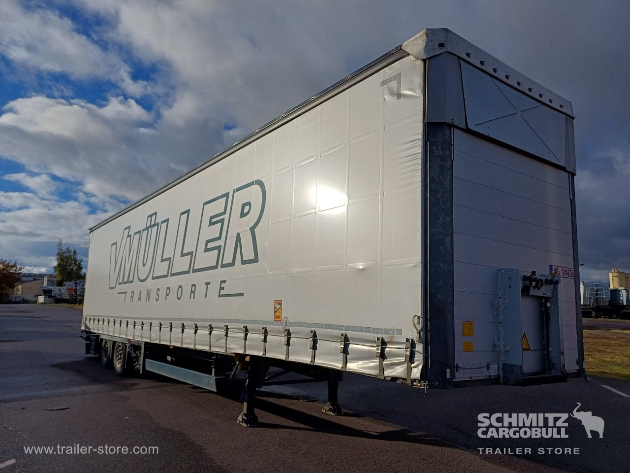 SCHMITZ Auflieger Curtainsider Mega - Semiremorcă prelată: Foto 1 SCHMITZ Auflieger Curtainsider Mega - Semiremorcă prelată: Foto 1